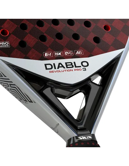 Pala Siux Diablo Revolution Pro 3 Sanyo | Ofertas de pádel
